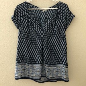 Max Studio Cap Sleeve Blouse